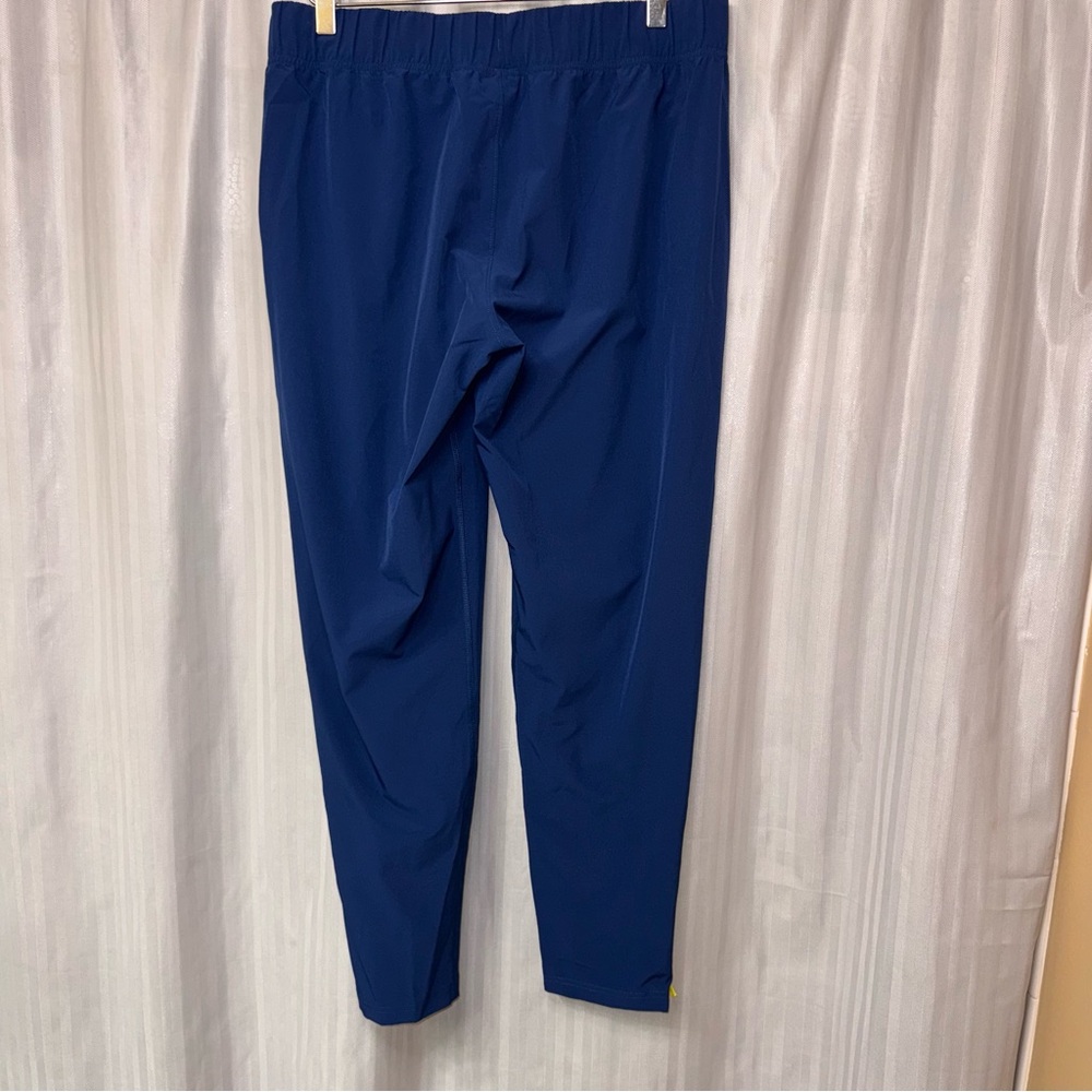 Under Armour Women's Blue Joggers with Yellow Zippers size Large - Picture 2 of 11